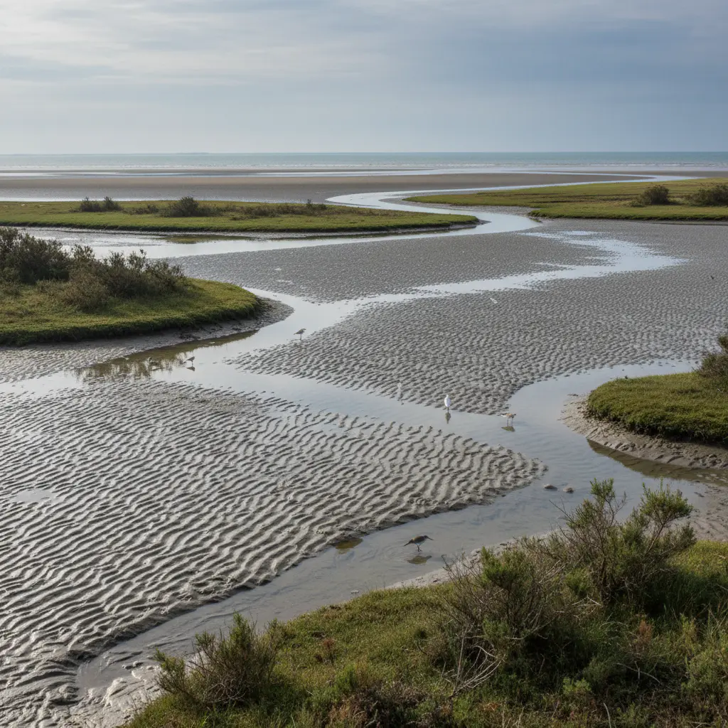 Natuurreservaat Zuijen bij laagwater